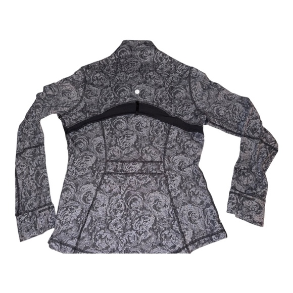 Lululemon Black Grey Rose Herringbone Define Jacket 12 - Picture 2 of 9